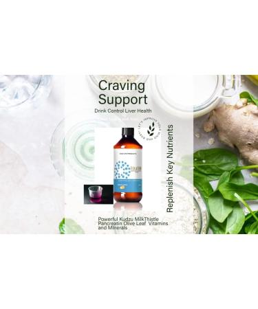 ASB Life Products Fixation Syrup Anti-Alcohol Cravings Management Alcohol Support Kudzu Milk Thistle L-lysine Olive Leaf Pancreatin - Buy Online on GoSupps.com
