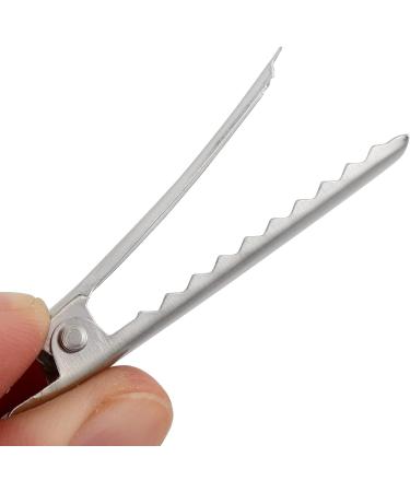 ZOENHOU 300 Pieces 45mm Crocodile Hair Clips Metal Alligator Hair Clips Hair Sectioning Clips Single Prong Hairpins Barrette Curl Clips for Hair Styling DIY Bows Silver - Buy Online on GoSupps.com