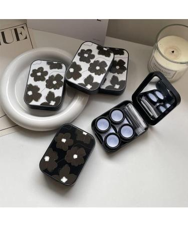 Buy Miedeon Travel Contact Lens Etui - 4-Piece Container Set for Contact Lenses - Durable & Portable (White) - Buy Online on GoSupps.com