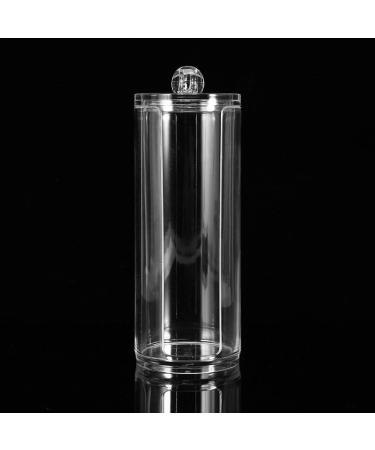 Stylish Acrylic Cotton Swab Box - Makeup Cotton Pads Organizer & Storage Solution | International Shipping Available - Buy Online on GoSupps.com
