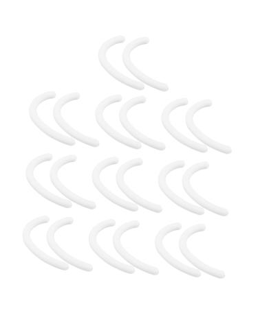 Magiclulu 10 pair of anti-Snag ear bruell the ear protection tape mask hook hanging hooks for ears mask ear bracket ear protector ear protection hook mouth protection white earlow rubber tab 10x3cm