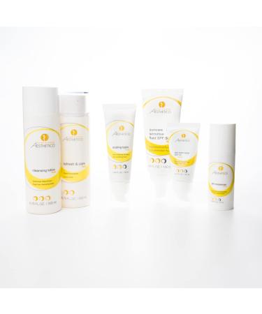 Aesthetico Cleansing Lotion - pH Neutral Dead Sea Mineral Gel for Face & Body | 200 ml - All Skin Types - Buy Online on GoSupps.com