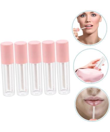  SOESFOUFU Set of 5 Reusable and Lightweight Lip Gloss Bottles for Girls Compact Containers for Lip Oil - Buy Online on GoSupps.com