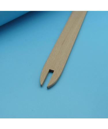 2 Pcs Wooden Weaving Shuttle for Knitted Crafts - Handcrafted Wood Weaving Stick Shuttle - Buy Online on GoSupps.com