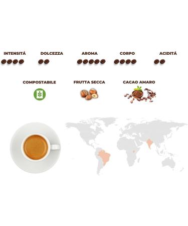 Motta ESE Coffee Pods 44mm - 100 Coffee Pods - Napoli Blend - For Espresso Bar - Compostable - With 1 Can of Peach Iced Tea - 330ml - 2 Pack - Buy Online on GoSupps.com