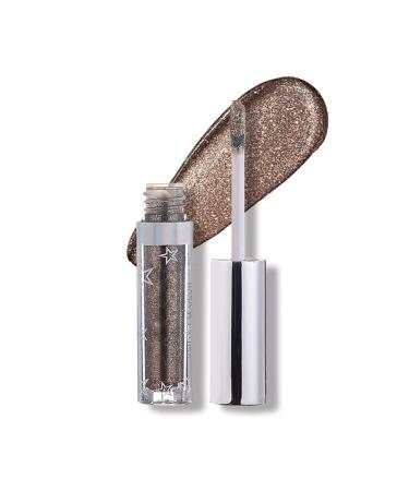 Allbestaye Long Lasting Eyeshadow Liquid Makeup Shimmering Metals Shiny Pen Waterproof Eyeshadow 104 3ml Pack of 1