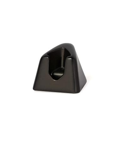 Leaf Shave Razor Stand | Black Weighted Metal Stand with Non-Slip Grip - Buy Online on GoSupps.com