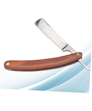 WOONEKY Manual Stainless Steel Razor - Vintage Inoxlm Hand Razor Tool for Men - Premium Dry Shaving Experience - Buy Online on GoSupps.com