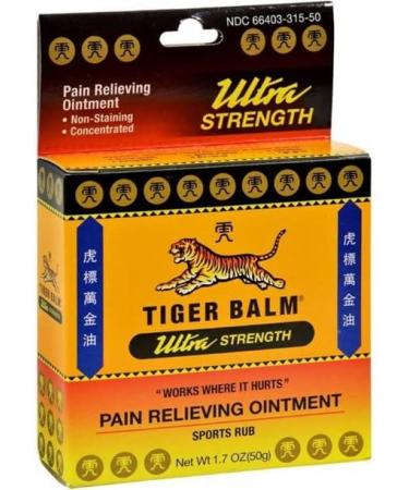 Buy Tiger Balm Ultra Strength (50 GM 1.70 Oz) - Pack of 3 | Fast International Shipping - Buy Online on GoSupps.com