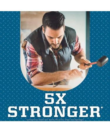 Band-Aid Tough-Strips Bandages Extra Large 30 Count - Pack of 3 - Buy Online on GoSupps.com