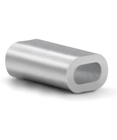 BLUEWING Fishing Crimps 100 Pieces Aluminum Oval Crimping Sleeves - Size 14 (1.5*15mm) for Secure Fishing Line Connections - Buy Online on GoSupps.com