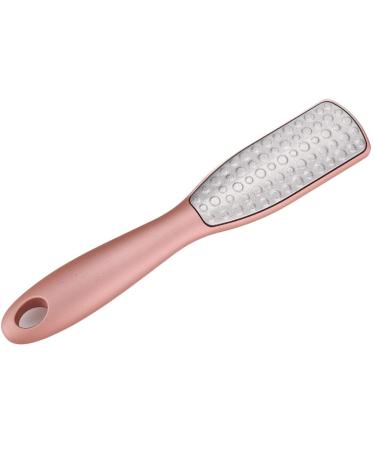 Verdant Touch Foot Dead Skin Remover Stainless Steel Double Sided Foot File Callus Remover Pedicure Tool for Dead Skin Foot Rasp Rose Gold