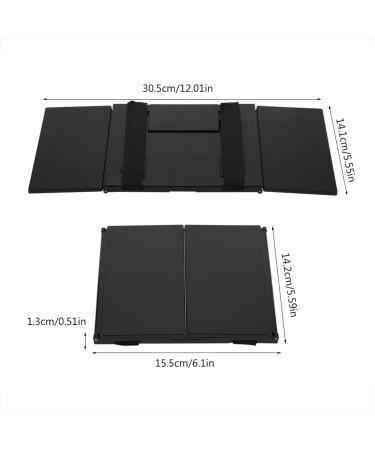Foldable Makeup Mirror Car Windshield Sun Shade Sun Blocker for Car Windshield Reflects Heat and Uv Rays Foldable Automotive Interior Accessories for Sun Protection - Buy Online on GoSupps.com