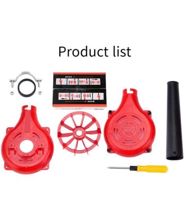 Tovmekdjn Angle Grinder Refit Blower Portable Refit Easy to Install Blower Hair Dryer Modification Set - Buy Online on GoSupps.com
