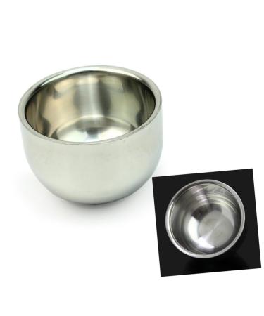 Frcolor shaving soap razor bowl cup of beard kits for men shell with shaving bowl matt black soap for razor cup razor razor set metal cup man shave