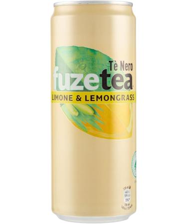 Italian Gourmet E.R. Fuze Tea 72-pack of black lemon iced tea with a hint of lemongrass refreshing alcohol-free drinks 330ml disposable tin + 400g Italian Gourmet Polpa di Pomodoro tin - Buy Online on GoSupps.com