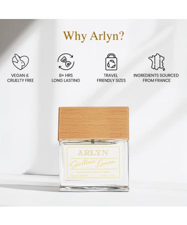ARLYN Sicilian Lemon Eau De Parfum Inspired by Dolce & G Light Blue Perfume for Women Luxury Fragrance - Vegan Cruelty-Free and Eco-Conscious (1.7oz / 50ml) - Buy Online on GoSupps.com