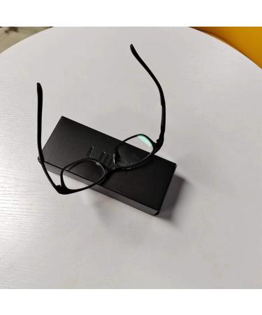 Buy Ljimi Retro Myopia Glasses for Men & Women - Anti Blue Light Short-Sighted Goggles - Black -1.25x - Buy Online on GoSupps.com