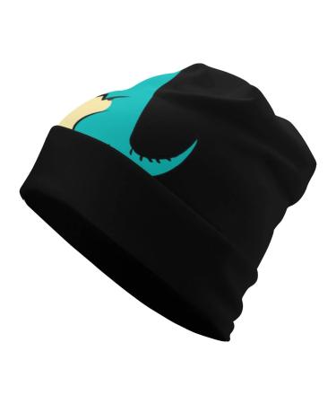 I Am Unstoppable T-rex Unisex Beanie Cap Soft Warm Skull Hat Pullover Cap for Sleep Running Casual