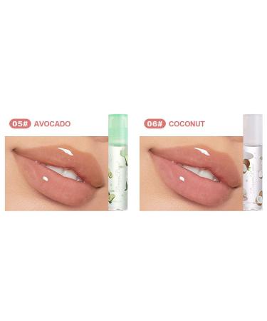 Moisturizing Fruit Flavored Lip Oil | Vegan Tinted Lip Gloss & Balm for Dry Lips - Hydrating & Nourishing Care - Buy Online on GoSupps.com