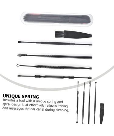 NOLITOY Ear Cleaner Kit - Stainless Steel Ear Pick Ear Tag Remover & Earwax Removal Tool Set for Eye Examination - 410 Steel Handheld Ear Scope - Buy Online on GoSupps.com