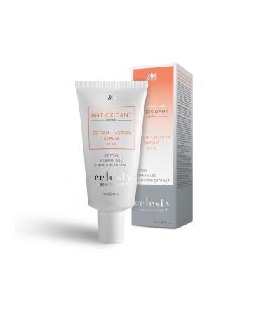 Celesty Beauty Antioxidat Face Cream Ectoin-Powered Anti-Aging Serum for Wrinkles & Fine Lines Moisturizer Skin Repair Even Skin Tone Vitamin E & A Plankton Extract Hydrating Serum