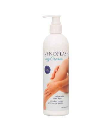 VenoFlash Leg Cream for Relax Tiered Legs - 3 Oz by EFFICIENT LABORATORIES INC