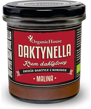 OrganicHouse Daktynella Organic Date Cream with Raspberry 280g