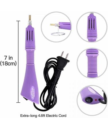 Hotfix Applicator 7 in 1 Bedazzler Kit - Rhinestone Setter Wand Tool with 7 Tip Sizes - DIY Kit with Rhinestones and Support Stand - Buy Online on GoSupps.com