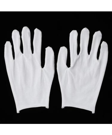 Buy Cotton Gloves - 6 Pairs Soft Moisturizing White Gloves for Men & Women - International Shipping Available - Buy Online on GoSupps.com