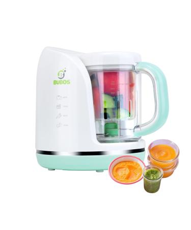 Bubos Baby Food Maker Baby Food Processer 5-in-1 Function Steamer Blender Cooker Masher Puree