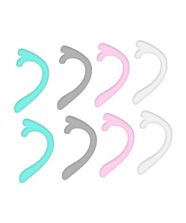 Homsfou 8 pairs of cord buckle Extension of the face cover mouth mask clip mask clip mask cable hook mask accessories adjustable ear hooks blind intestine
