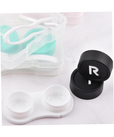 Partykindom 24-Pack Contact Lens Containers with Mirror & Solution Ideal Travel Accessory for Safe Lens Storage - Buy Online on GoSupps.com