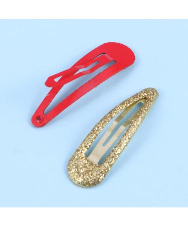 Frcolor 50 Pieces Glitter Snap Hair Clips for Girls & Toddlers - Mixed Colors | High-Quality International Shipping - Buy Online on GoSupps.com