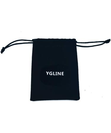 YGLINE Natural Gemstones Amethyst Silver Pendant Necklace | Long Perfume Bottle Jewelry for Stylish Women - Buy Online on GoSupps.com