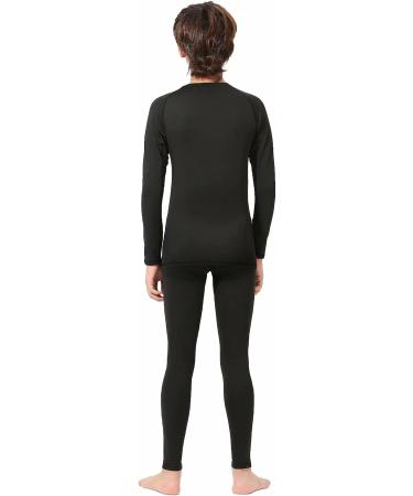 X-Large Youth Boys' Thermal Compression Set | Fleece Lined Base Layer Shirts and Pants for Big Kids - Buy Online on GoSupps.com