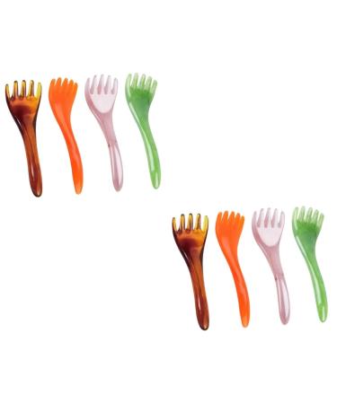 Beavorty 8 STK Head massager Hair comb from stone face massage device circulation.