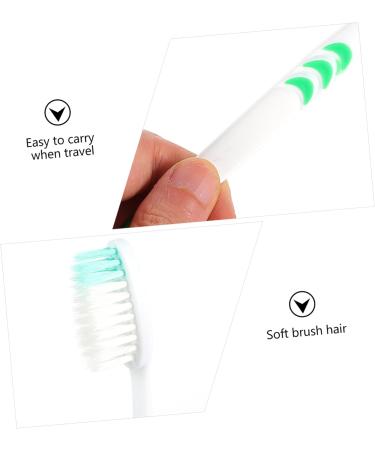 Gleavi 60pc Travel Toothbrushes - Disposable Soft Bristles Individually Packaged Charcoal Toothbrushes in Assorted Colors | Perfect for Travel & Hygiene - Buy Online on GoSupps.com