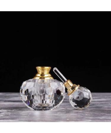 Glass Perfume Bottle 1ml Empty Refillable Perfume Dropper Bottle Vintage Crystal Essential Oil Bottle Fragrance Container - Buy Online on GoSupps.com