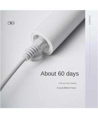 BAIR A6 Smart Electric Toothbrush - Rechargeable Sonic Vibration for Adults | Daylight White & Peach Options | International Shipping Available - Buy Online on GoSupps.com