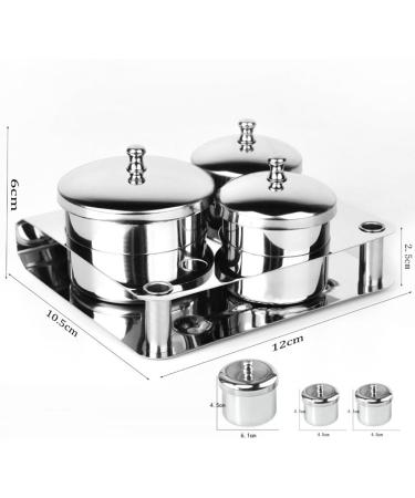 Lurrose 1 Set Practical Nail Polisher Durable Decor Stainless Steel Cleaning Cup Stainless Steel Nail Dappen Cup Stainless Steel Tank Stainless Steel Cup Disinfection Cup Mixing Cup - Buy Online on GoSupps.com