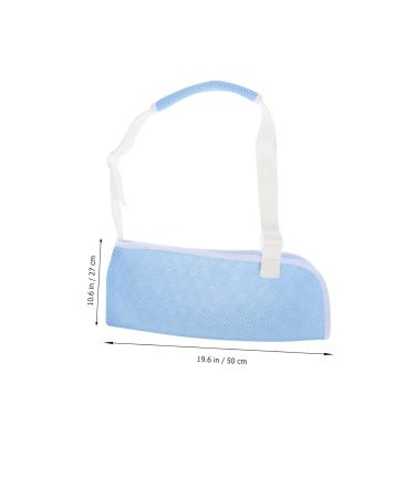 Buy Children's Arm Sling for Shoulder Injury - Comfortable Arm Immobilizer & Support Sky Blue 50x27CM - Buy Online on GoSupps.com