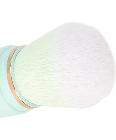 360 Degree Rotating Handle Portable Blue Makeup Brush Set with Double Head Retractable Brush Soft Synthetic Bristles Thicken Die Casting for Precise Application - Buy Online on GoSupps.com