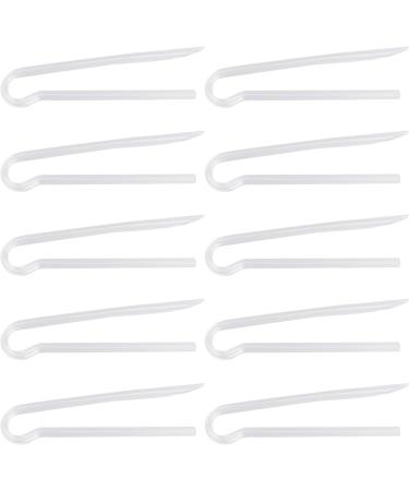 10pcs R-Type Hearing Aid Tubes Flexible Eardrum Bend Sound Guide Tube Flexible Flexible PVBTE Ear Mould Hearing Aid Tube Replacement (3.1 * 2.0mm) 3.1*2.0mm - Buy Online on GoSupps.com