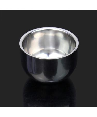 Exceart Rustproof Razor Soap Bowl - Stainless Steel Shaving Mug & Accessories for Men | 11 cm Foam Shell - Buy Online on GoSupps.com