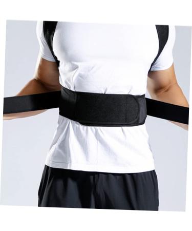 Buy Gatuida Lumbar Support Posture Brace for Men & Women - XXL Black Support Belt for Optimal Posture - Buy Online on GoSupps.com