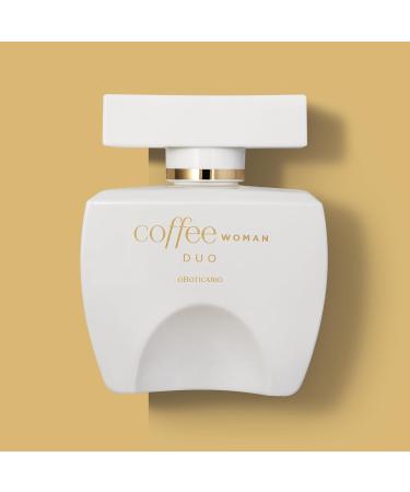 O BOTICARIO Coffee Duo Woman Eau de Toilette Long-Lasting Woody Coffee Fragrance Perfume for Women 3.4 Ounce - Buy Online on GoSupps.com