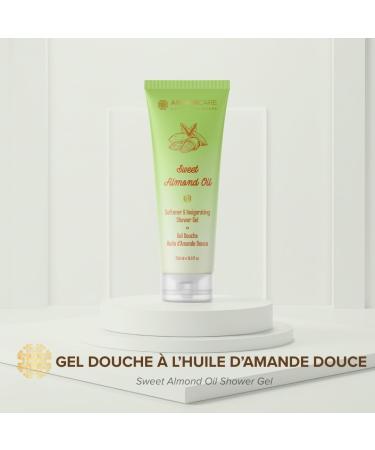  Arganicare Arganicare Sweet Almond Oil Body Wash Moisturizing and Soothing for All Skin Types 250ml - Buy Online on GoSupps.com