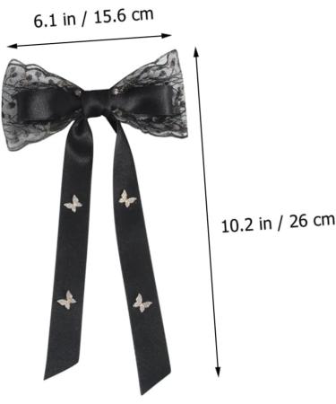 minkissy Bow Hairpin Big Bows for Girls Bows Hairpins Hair Bows for Tiaras for Women Hair Barrettes for Women Hair Gems for Women Girl Bows Barrette for Women Woman Fabric Ribbon Bow Tie - Buy Online on GoSupps.com
