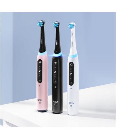 Oral-B iO5 Electric Toothbrush with Black + Toothbrush Heads Pack of 4 Counts Black + Refills - Buy Online on GoSupps.com